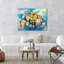 Hot Air Balloons Suspended in the Sky I 1 Piece Wrapped Canvas Painting-10713831