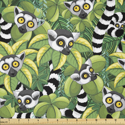 Deboris Exotic Jungle Eyes Multi-Purpose Fabric