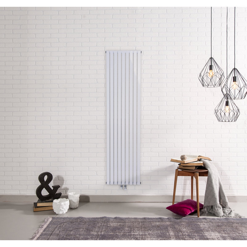 Bessie Vertical Designer Radiator, 180cm H x 37.4cm W x 6.1cm D