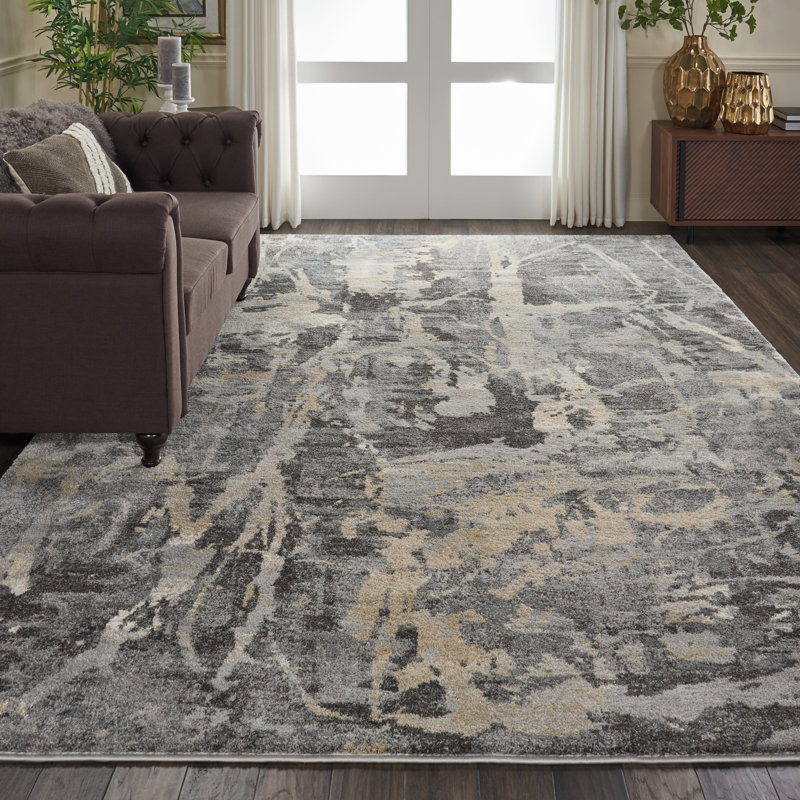 Prewett Abstract Indoor Rug, Rectangle 7'10" x 10'6"