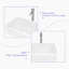 Lavabo de salle de bain vasque rectangulaire en céramique blanche avec robinet et trop-plein 15 po Hewei