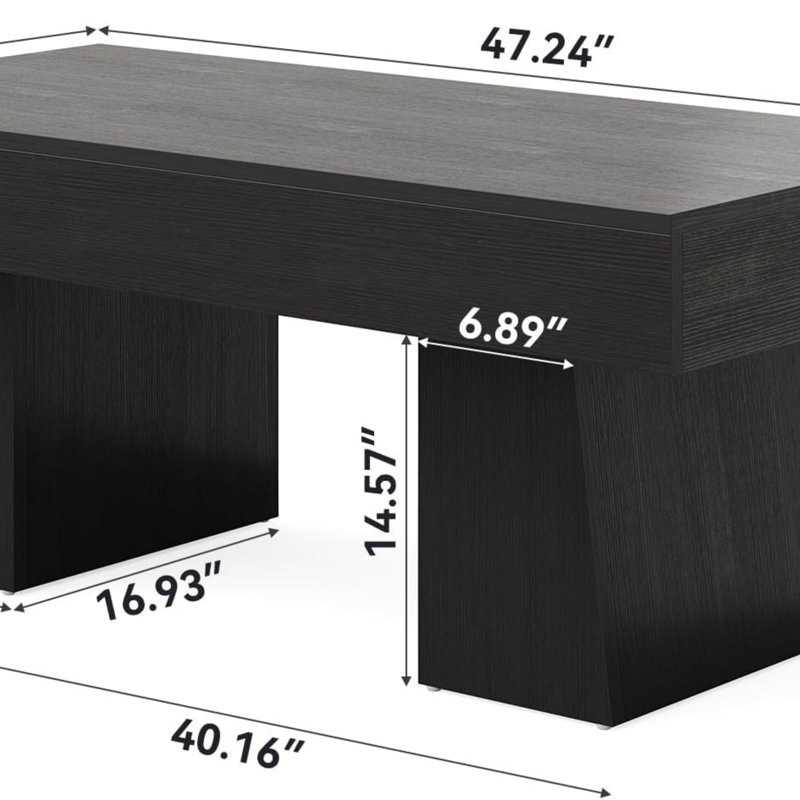Wooden Coffee Table,Rectangular Greeting Table,Center Table