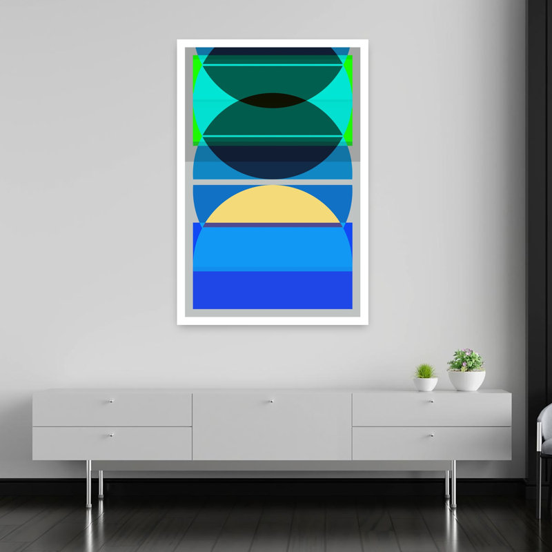 Art contemporain contemporain, H 60 po x l 40 po