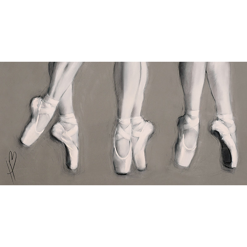 Dancing Feet - No Frame Painting, 50 cm H x 100 cm W