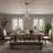 Auxence 3 - Light Dimmable Empire Chandelier