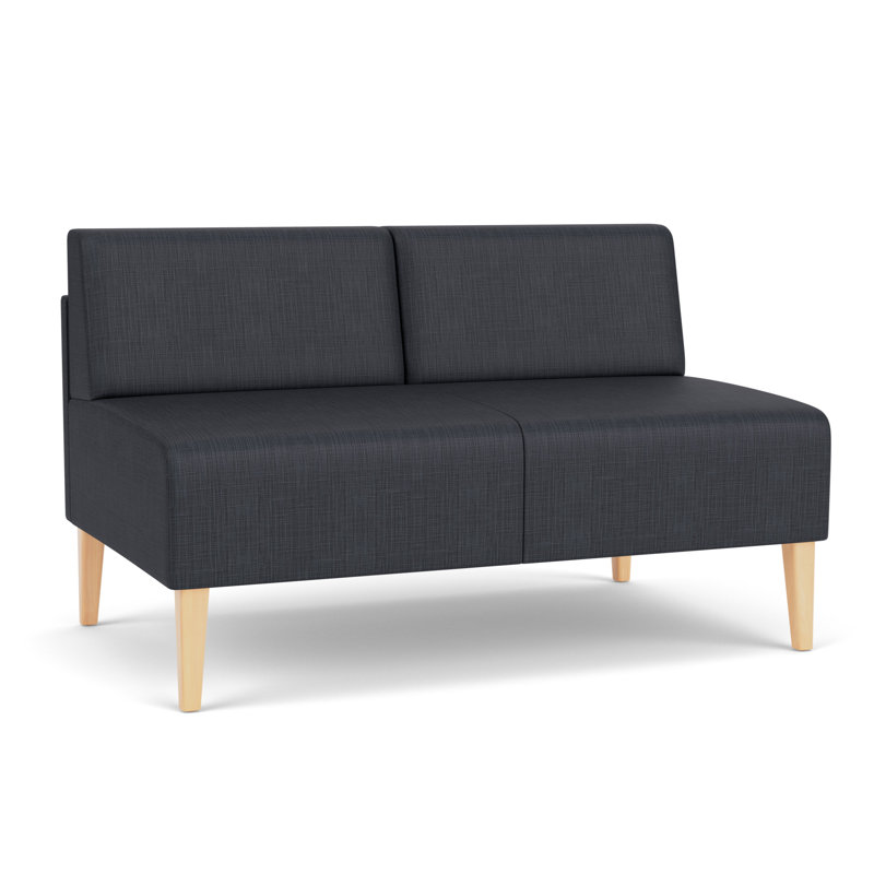 Causeuse sans accoudoirs Luxe Lounge, Plot Line chaudron, Bois naturel