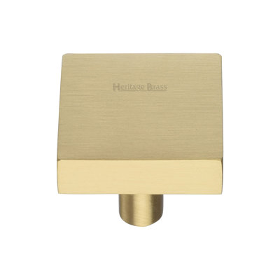 Heritage Brass Heritage Cabinet Knob Square Design