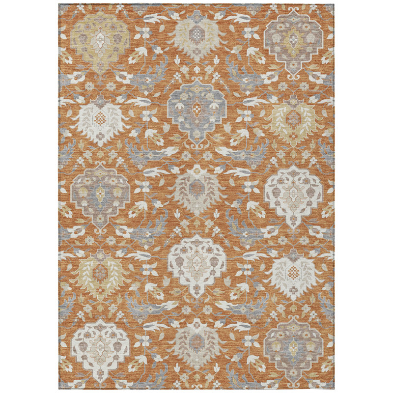  Machine Washable Indoor/Outdoor Chantille ACN1026 Rug, Rectangle 8' x 10'