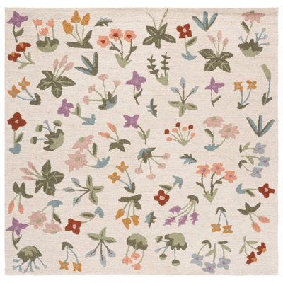 Tapis d'extérieur en laine touffeté à la main et en coton Baden Martha Stewart