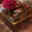 Candle Holder Brampton Vintage Brass Finish
