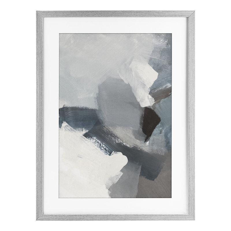 «Peace in the Storm», reproduction sous verre encadrée, design par Lanie Loreth, Cadre de ferme gris, H 20 po x l 14 po