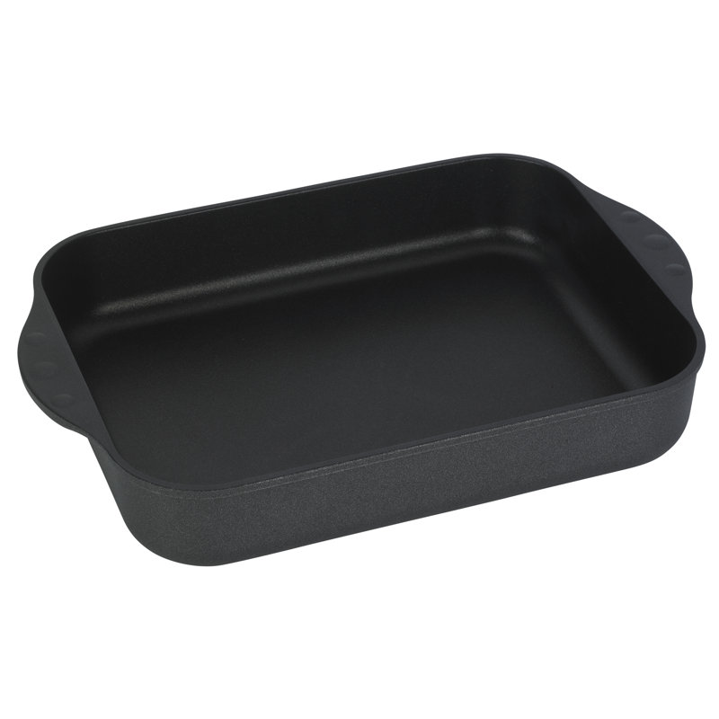 Swiss Diamond Non-Stick Aluminum Roasting Pan, 13.8" L x 10" W x 2.54" H
