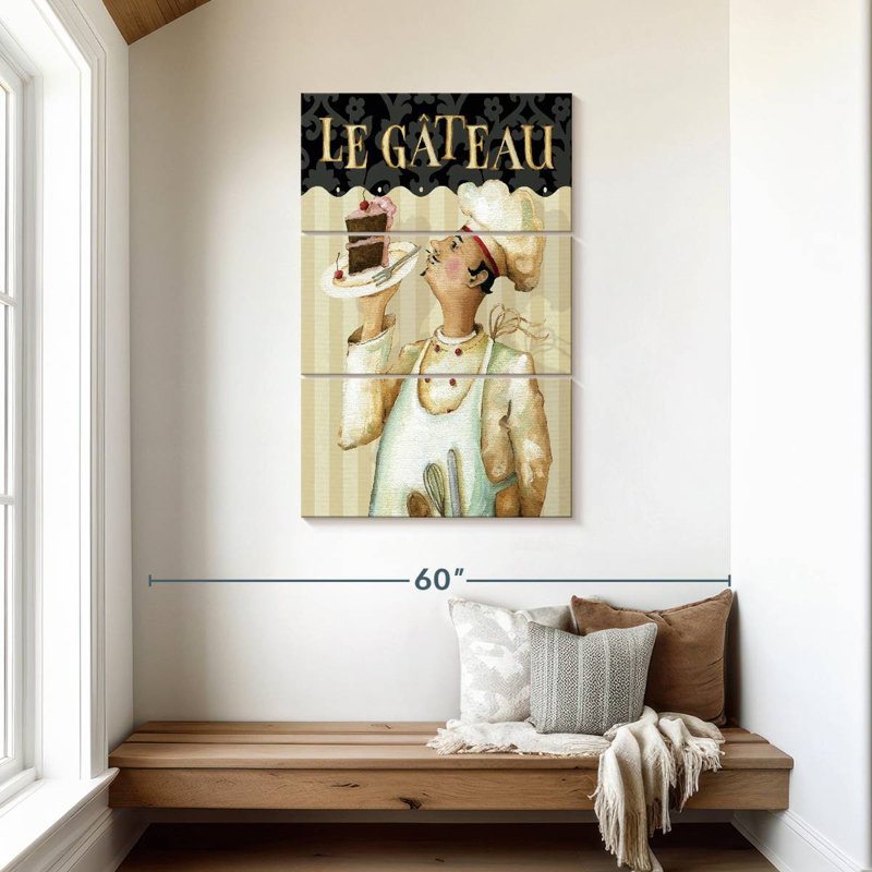Yarlin Chef's Masterpiece IV, 45" H x 28" W