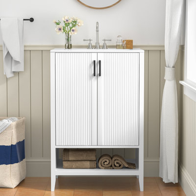 24" Single Bathroom Vanity Set
