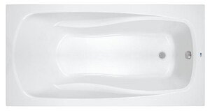 72'' x 42'' Drop-In Soaking Acrylic Bathtub, White