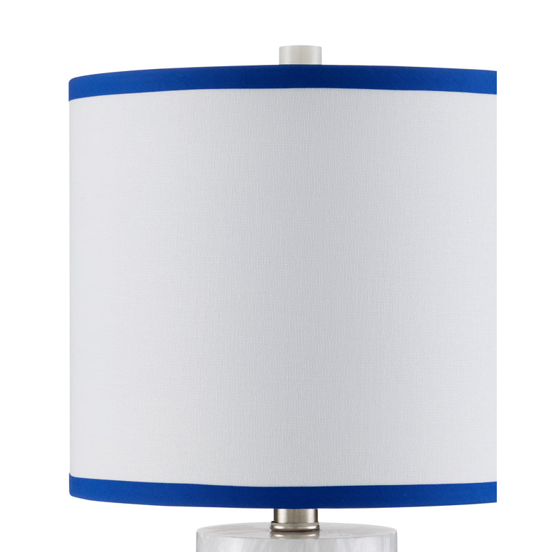 Lampe de table Beryl, Tourbillon blanc