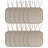 Cameron Memory Foam No Slip Back 16" x 16" Chair Pad Cushion with Ties-1230411940-1258424311