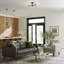 Plafonnier semi-encastré moderne 5 lumières Azaliyah-784425804