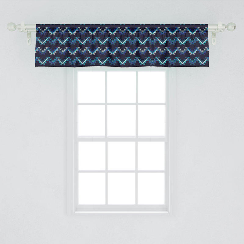 Ensemble de 2 cantonnières Ambesonne Aztec, L 42 po x L 18 po