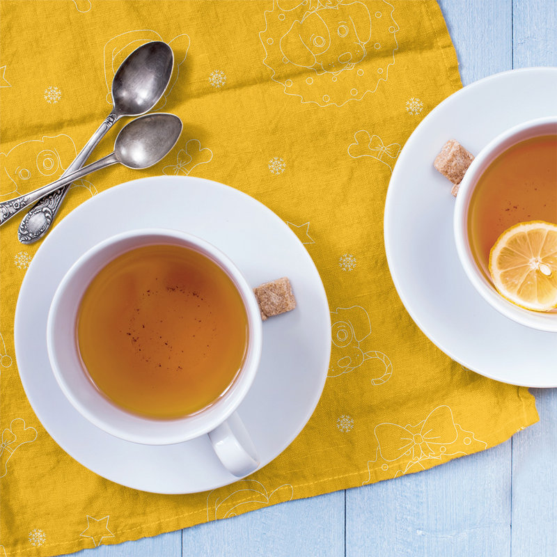 Waffle Tea Towel Kitchen Towel, Poly Twill