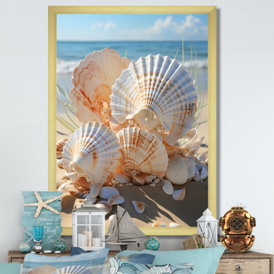 Beach Photo Seashell Beauty II - Coastal Animal Framed Prints