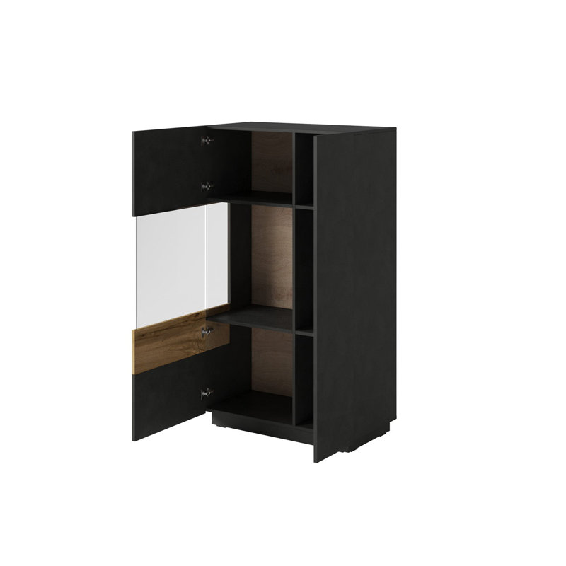 Dashon Display Cabinet, Matera/Wotan Oak