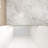 24"X 72" Pivot Shower Door, Brushed Nickel Aluminum Frame, Half Frame ,1/4"(6Mm) Tempered Glass Explosion Proof Film-121702878