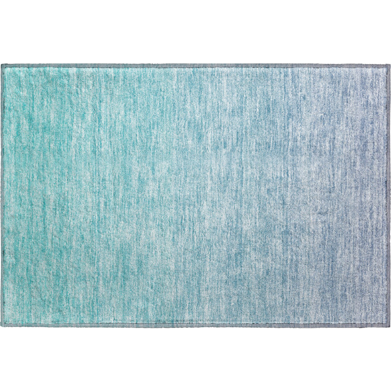 Tapis de qualité supérieure lavable à la machine Prisco Sky, Rectangle 1 pi 8 po x 2 pi 6 po
