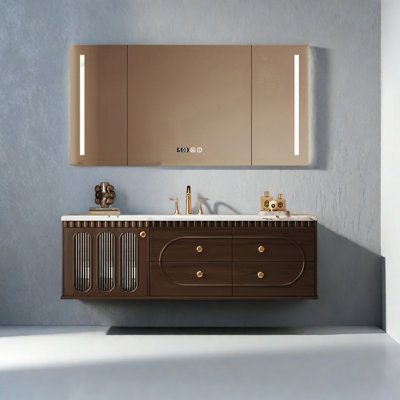 Armoire de salle de bain style français