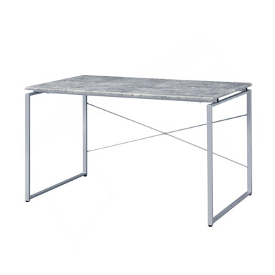Faux Concrete Top Rectangular Writing Desk by Mr Hua