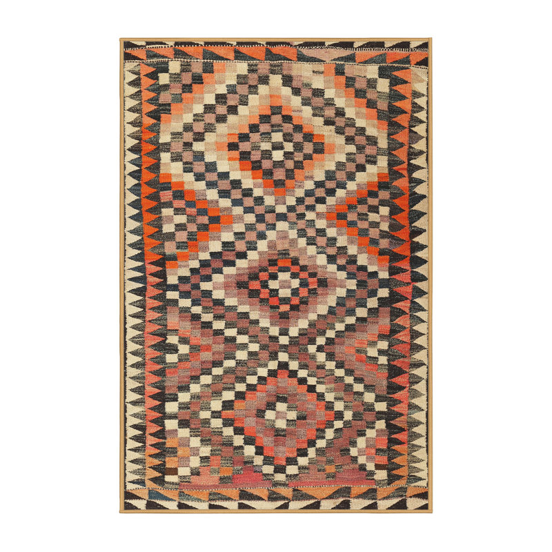 Zalewski Geometric Indoor Rug, Rectangle 3' x 5'