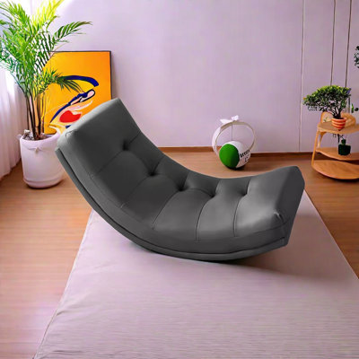 Chaise berçante en bois de frêne