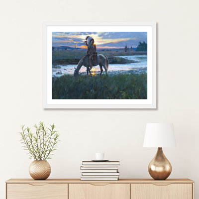 «Summer Camp Sunrise» par David Edward Kucera - reproduction de photo