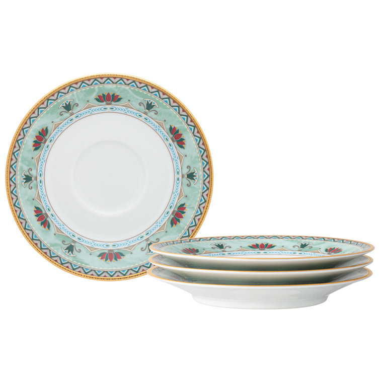 Noritake Serene Garden 6'' Saucers