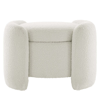 Modway Nebula Boucle Upholstered Upholstered Ottoman