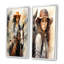«Cowgirl Trailblazing Spirit», 2 pièces sur toile-1150786533-1150786535