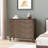 4-Drawer Chest with Solid Wood Foot-668096183