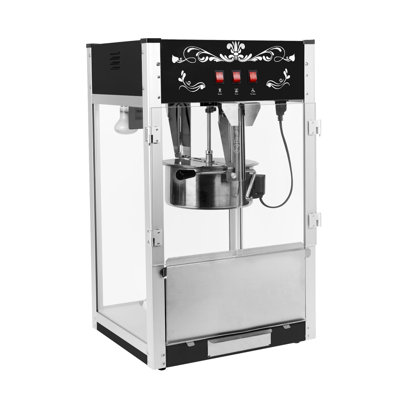 16 Oz Commercial Tabletop Popcorn Machine 1440W Popcorn Maker, Makes 80 Cups Of Popcorn
