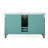 Ohlson 60 " W Freestanding Standard 1 Single Vanity Bathroom Vanity With Carrara Marble Top-1276869331