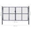 Ruhland 306 cm W Gate Fencing-90612987