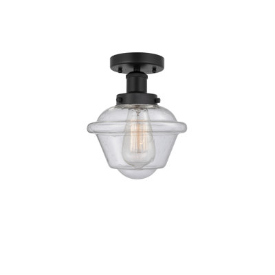 Grourke Glass Semi Flush Mount