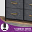 8 Drawer  Chest of Drawers 85.6cm W Bedroom Drawers-2056212590