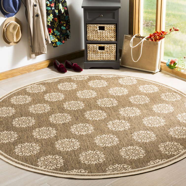 Burnell Performance Ikat Indoor/Outdoor Area Rug