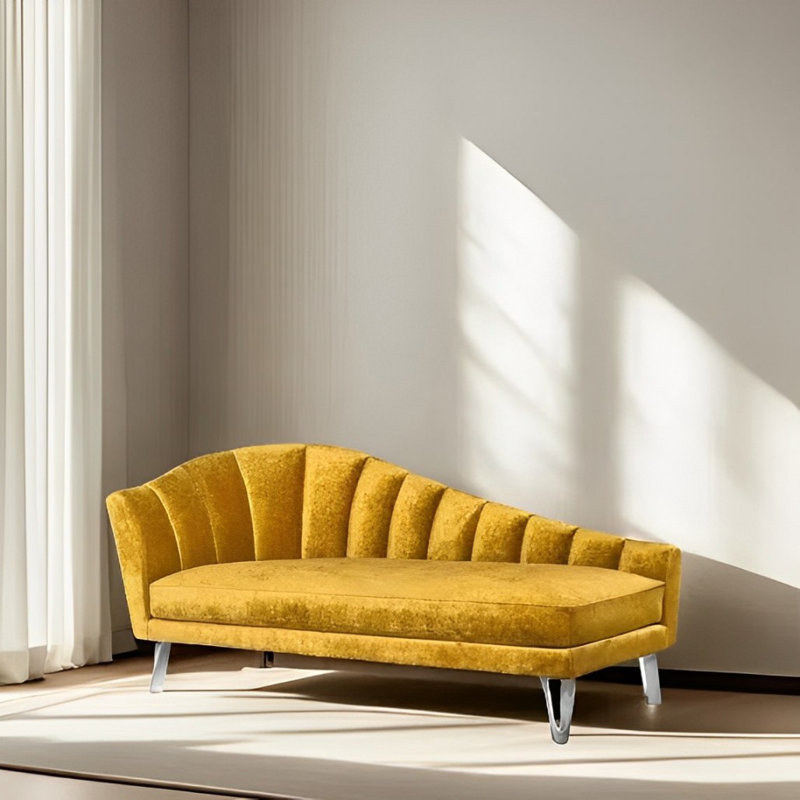 Chaise longue à la mode créative, Orienté à gauche (vu de face)