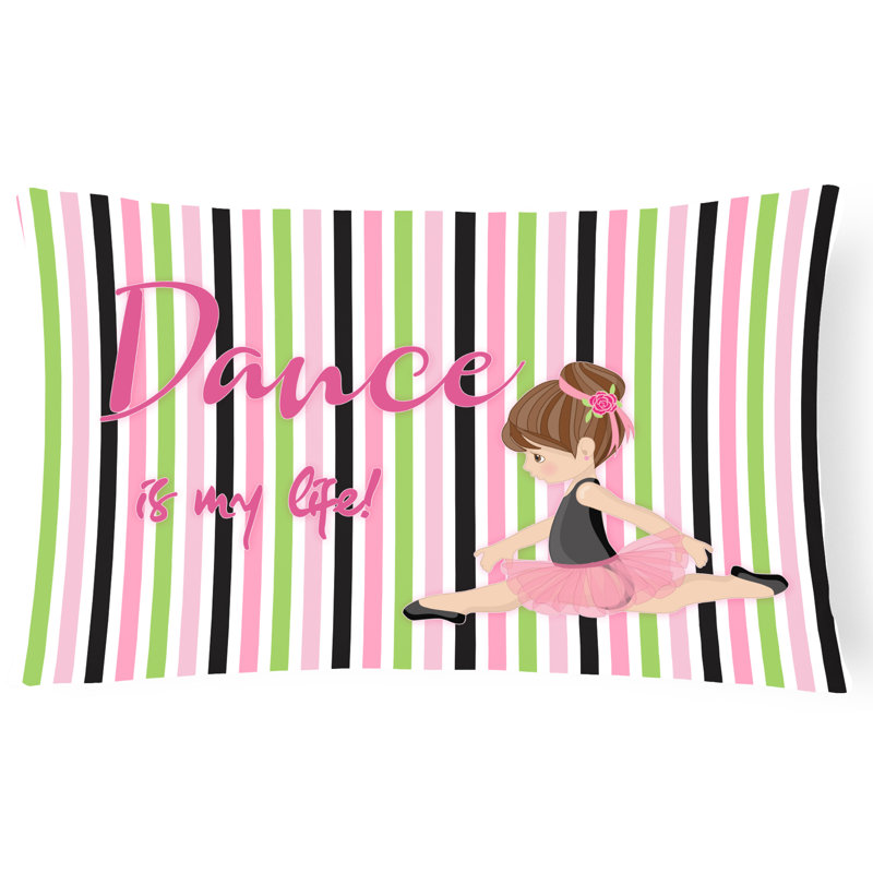  Coussin Ballet Dance Is My Life, Brunette
