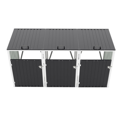 Durable Metal Sheds With Storage, Modern Design For Backyard