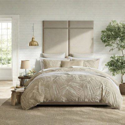 Ensemble de literie en coton de qualité supérieure pour lit double 3 pièces