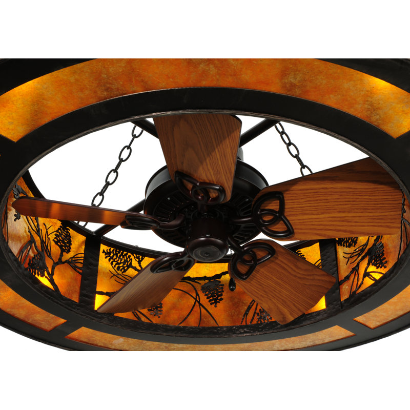 Nazareth 8 - Light Dimmable Drum Chandelier