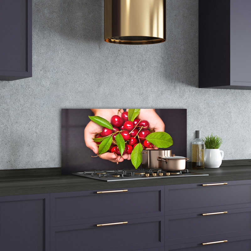 50cm W x 100cm L Glass Peel and Stick Panel