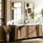 Wood Framed Wall Mirror-73861797-73861798